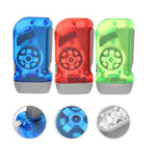 Darrahopens Outdoor Recreation > Camping > Camping Lights & Lanterns 3pcs Hand Crank Flashlights Small 3-LED Emergency Colorful Portable Flashlights