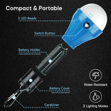 Darrahopens Outdoor Recreation > Camping > Camping Lights & Lanterns 4 Pack LED Camping Lights Hiking Fishing Emergency Light Waterproof Battery Powered LED Indoor Outdoor Lighting