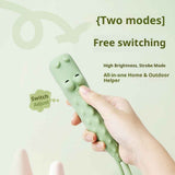 Darrahopens Outdoor Recreation > Camping > Camping Lights & Lanterns Crocodile Kids Flashlight Rechargeable, LED Flashlight for Boys & Girls, Fun Lightweight Flashlights for School Kid for Camping & Outdoor Adventures, Birthday Gift,1 Pack-Crocodile