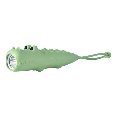 Darrahopens Outdoor Recreation > Camping > Camping Lights & Lanterns Crocodile Kids Flashlight Rechargeable, LED Flashlight for Boys & Girls, Fun Lightweight Flashlights for School Kid for Camping & Outdoor Adventures, Birthday Gift,1 Pack-Crocodile