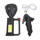 Darrahopens Outdoor Recreation > Camping > Camping Lights & Lanterns Handheld Spotlight Strong Light Waterproof Rechargeable Spotlight Flashlight LED Searchlight for Outdoor Camping Hiking In Australia - Darrahopens