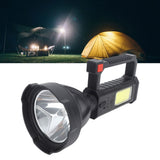 Darrahopens Outdoor Recreation > Camping > Camping Lights & Lanterns Handheld Spotlight Strong Light Waterproof Rechargeable Spotlight Flashlight LED Searchlight for Outdoor Camping Hiking In Australia - Darrahopens