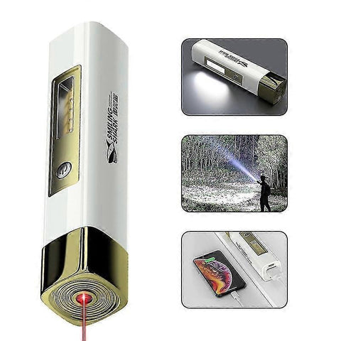 Darrahopens Outdoor Recreation > Camping > Camping Lights & Lanterns LED Portable Flashlight USB Rechargeable Camping Hiking Outdoor Household Torch