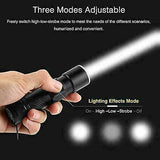 Darrahopens Outdoor Recreation > Camping > Camping Lights & Lanterns Rechargeable Aluminum LED Scuba Flashlight Waterproof Torch for Hiking & Diving