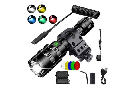 Darrahopens Outdoor Recreation > Camping > Camping Lights & Lanterns Rechargeable Flashlights High Lumens Flashlight Powerful Tactical Flashlights Flashlight for Emergency Camping