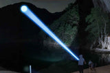 Darrahopens Outdoor Recreation > Camping > Camping Lights & Lanterns Rechargeable LED Flashlights with Digital Power Display Zoomable High Lumens Bright EDC Flashlight for Outdoor
