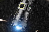 Darrahopens Outdoor Recreation > Camping > Camping Lights & Lanterns Rechargeable LED Flashlights with Digital Power Display Zoomable High Lumens Bright EDC Flashlight for Outdoor
