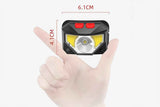 Darrahopens Outdoor Recreation > Camping > Camping Lights & Lanterns Rechargeable Motion Sensor LED Headlamp Head Torch Headlight
