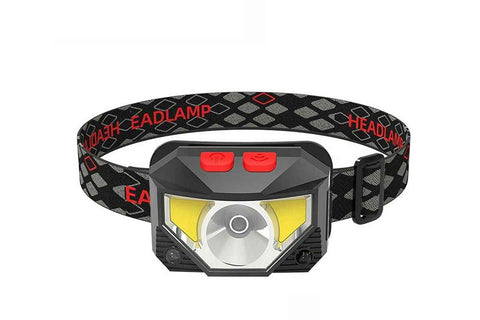 Darrahopens Outdoor Recreation > Camping > Camping Lights & Lanterns Rechargeable Motion Sensor LED Headlamp Head Torch Headlight