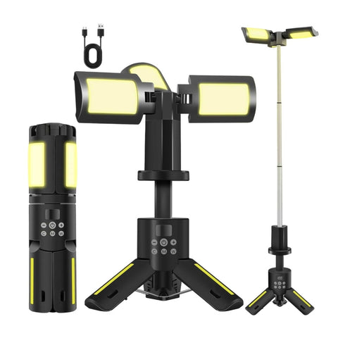Darrahopens Outdoor Recreation > Camping > Camping Lights & Lanterns Social Hike Rechargeable Telescopic Camping Light - Outdoor LED 20W Lantern