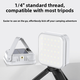 Darrahopens Outdoor Recreation > Camping > Camping Lights & Lanterns Solar Camping Light, 3-Level Color Temperature Adjustment, Waterproof Long-Lasting Outdoor Emergency Mood Light - White