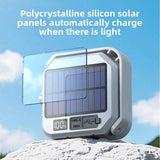 Darrahopens Outdoor Recreation > Camping > Camping Lights & Lanterns Solar Camping Light, 3-Level Color Temperature Adjustment, Waterproof Long-Lasting Outdoor Emergency Mood Light - White