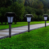 Darrahopens Outdoor Recreation > Camping > Camping Lights & Lanterns Solar Mosquito Killer Lamp, Wireless Rechargeable Outdoor Bug Zapper, 1 Piece, Black