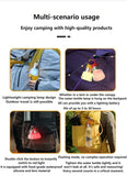Darrahopens Outdoor Recreation > Camping > Camping Lights & Lanterns Two random color (green - yellow - white - red) outdoor camping lights, convenient for hiking, multi-scenario water bottle lights, ambient lights, suspended hanging lights with focused light
