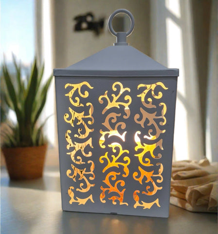 Darrahopens Outdoor Recreation > Camping > Camping Lights & Lanterns White Cottage Lantern - RRP $59.95 - Wholesale