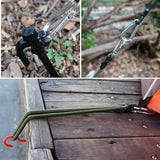 Darrahopens Outdoor Recreation > Camping > Caravan Accessories 2 Pack 30Cm Heavy Duty Mini Bungee Cords With Carabiner For Camping, Luggage, Travel
