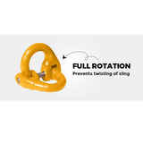 Darrahopens Outdoor Recreation > Camping > Caravan Accessories 8/10mm Hammerlock +Eye Sling Hook Safety Chain Caravan Trailer connecting Extend