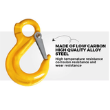Darrahopens Outdoor Recreation > Camping > Caravan Accessories 8/10mm Hammerlock +Eye Sling Hook Safety Chain Caravan Trailer connecting Extend
