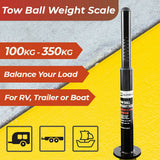 Darrahopens Outdoor Recreation > Camping > Caravan Accessories Alpen Outdoor Tow Ball Weight Scale Tongue Weight Scale Gauge Weight Check With Indicator For Safe Towing of Caravan Trailer RV Boat 100kg-350kg