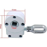 Darrahopens Outdoor Recreation > Camping > Caravan Accessories Caravan Awning Manual Winch Roller Box for Awning Arm Exterior Terrace Solar Compatible with Various Awnings