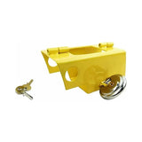 Darrahopens Outdoor Recreation > Camping > Caravan Accessories Heavy Duty Steel Caravan/Trailer Hitch Lock With Padlock