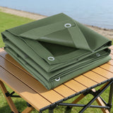 Darrahopens Outdoor Recreation > Camping > Caravan Accessories Instahut 4x6m Tarp Tarpaulin 600GSM Camping Canvas Heavy Duty Water Resistant