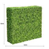 Darrahopens Outdoor Recreation > Camping > Caravan Accessories Large Portable Mixed Boxwood Hedge 1.5m by 1.5m UV Resistant