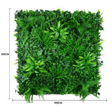 Darrahopens Outdoor Recreation > Camping > Caravan Accessories Luxury Green Tropics Vertical Garden/Green Wall UV Resistant 100cm x 100cm