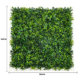 Darrahopens Outdoor Recreation > Camping > Caravan Accessories Luxury Spring Sensation Hedge Screen Green Wall Panel UV Resistant 100cm x 100cm