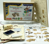 Darrahopens Outdoor Recreation > Camping > Caravan Accessories Model car 3D Ply Wood puzzle- Build and Paint your own 4 x 4 Truck Car craft kit with MOTOR (solar or battery)