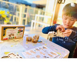 Darrahopens Outdoor Recreation > Camping > Caravan Accessories Model car 3D Ply Wood puzzle- Build and Paint your own 4 x 4 Truck Car craft kit with MOTOR (solar or battery)