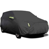 Outdoor Car Cover, Breathable Anti UV Dust and Snow Resistant, Black, 4.8 x 1.8 x 1.5 m