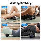 Darrahopens Outdoor Recreation > Camping > Inflatable Mattresses Everfit Electric Vibrating Peanut Massage Ball 5 Adjustable Levels High Power 3000RPM Motor 4D Floating Point Deep Tissue Trigger Point Muscle Relaxation Yoga Home Gym Type-C Rechargeable Support 80kg