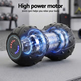 Darrahopens Outdoor Recreation > Camping > Inflatable Mattresses Everfit Electric Vibrating Peanut Massage Ball 5 Adjustable Levels High Power 3000RPM Motor 4D Floating Point Deep Tissue Trigger Point Muscle Relaxation Yoga Home Gym Type-C Rechargeable Support 80kg