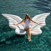 Darrahopens Outdoor Recreation > Camping > Inflatable Mattresses Inflatable Butterfly Wing Floating Bed with Angel Wings – PVC Oversized Water Lounger