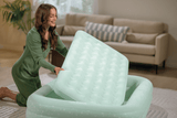 Darrahopens Outdoor Recreation > Camping > Inflatable Mattresses Intex Kidz Inflatable Travel Bed set with Hand Pump - Stars. Great for Travel 66810