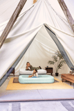 Darrahopens Outdoor Recreation > Camping > Inflatable Mattresses Intex Kidz Inflatable Travel Bed set with Hand Pump - Stars. Great for Travel 66810