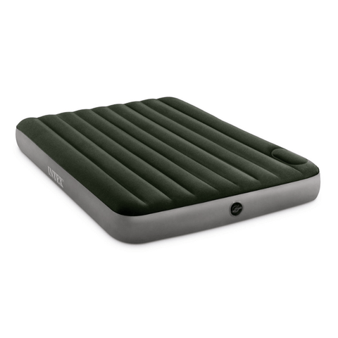 Darrahopens Outdoor Recreation > Camping > Inflatable Mattresses Intex Queen Classic Airbed With Built in Pump 64763