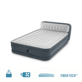 Darrahopens Outdoor Recreation > Camping > Inflatable Mattresses Intex Queen Deluxe Headboard Airbed 64448