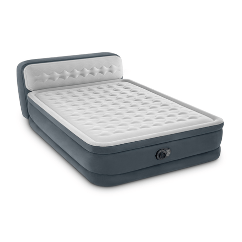 Darrahopens Outdoor Recreation > Camping > Inflatable Mattresses Intex Queen Deluxe Headboard Airbed 64448