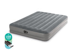 Darrahopens Outdoor Recreation > Camping > Inflatable Mattresses INTEX Queen Dura-Beam Standard Prestige Air Mattress 12" Queen w/ Built-In USB Electric Pump 64114