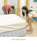 Darrahopens Outdoor Recreation > Camping > Inflatable Mattresses Intex Single Dura-Beam Deluxe Supreme Air-Flow Air Mattress 51cm 64488