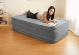 Darrahopens Outdoor Recreation > Camping > Inflatable Mattresses Intex Single (Twin) Deluxe Air Bed 46cm 64412