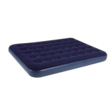 Darrahopens Outdoor Recreation > Camping > Inflatable Mattresses King Size Inflatable Airbed Easy Inflate Flocked Air Mattress Camping Guest Bed