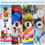 Darrahopens Outdoor Recreation > Camping > Inflatable Mattresses Mini Portable Inflatable Electric Air Pump, for pool floats, vacuum storage equipment