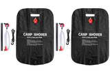 Darrahopens Outdoor Recreation > Camping > Portable Toilets & Showers 20L Camp Shower Bag Portable Solar Shower Bag Outdoor Shower Bag