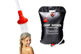 Darrahopens Outdoor Recreation > Camping > Portable Toilets & Showers 20L Camp Shower Bag Portable Solar Shower Bag Outdoor Shower Bag