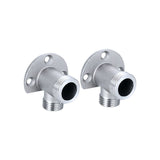 Darrahopens Outdoor Recreation > Camping > Portable Toilets & Showers Installation kit for connecting hose to exposed tap. Outdoor shower system thermostatic mixer conversion built into the surface
