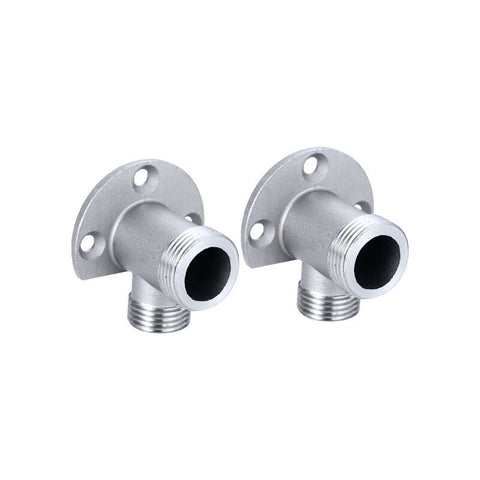 Darrahopens Outdoor Recreation > Camping > Portable Toilets & Showers Installation kit for connecting hose to exposed tap. Outdoor shower system thermostatic mixer conversion built into the surface