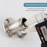 Darrahopens Outdoor Recreation > Camping > Portable Toilets & Showers Installation kit for connecting hose to exposed tap. Outdoor shower system thermostatic mixer conversion built into the surface